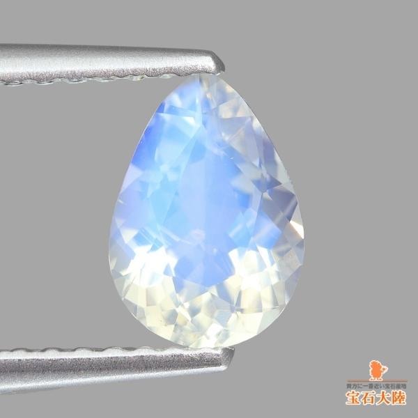 天然ムーンストーン 0.74ct 【ブルーシラー】 スリランカ