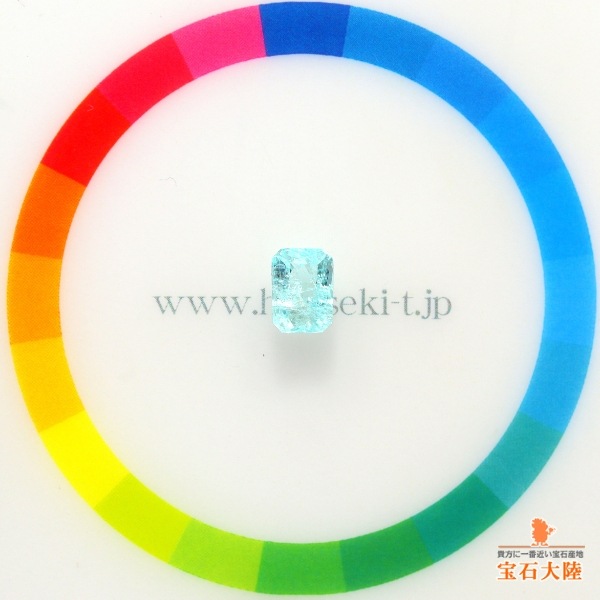 天然パライバトルマリン 1.13ct 【爽快ブルー】 モザンビーク 