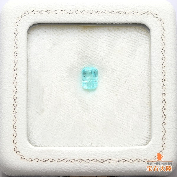 天然パライバトルマリン 1.13ct 【爽快ブルー】 モザンビーク