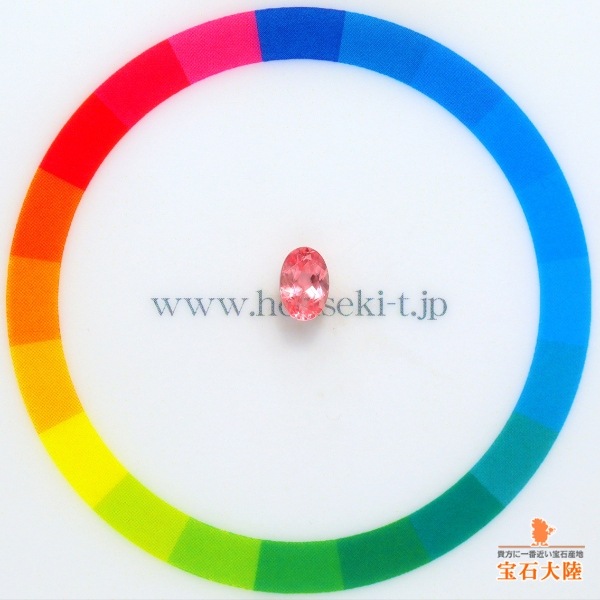 天然ロードクロサイト 0.53ct 【美発色】 良質 アメリカ