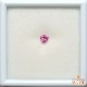 天然ピンクサファイア 0.47ct 【マダガスカル】 トリリアント