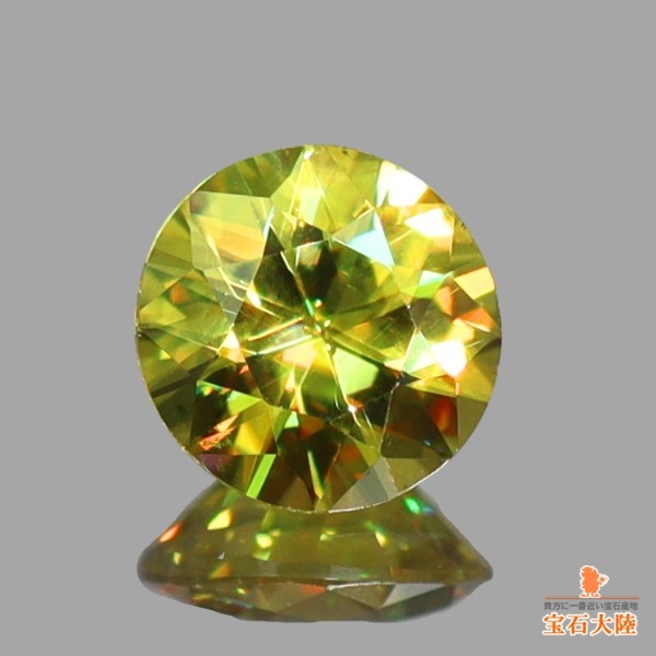 天然スフェーン 0.31ct 【煌めくイエロー】 マダガスカル