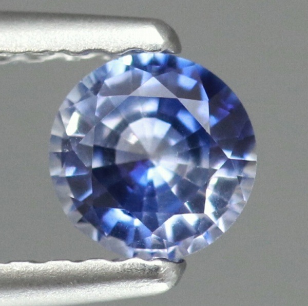 天然サファイア 0.47ct 【バイカラー】 ラウンド