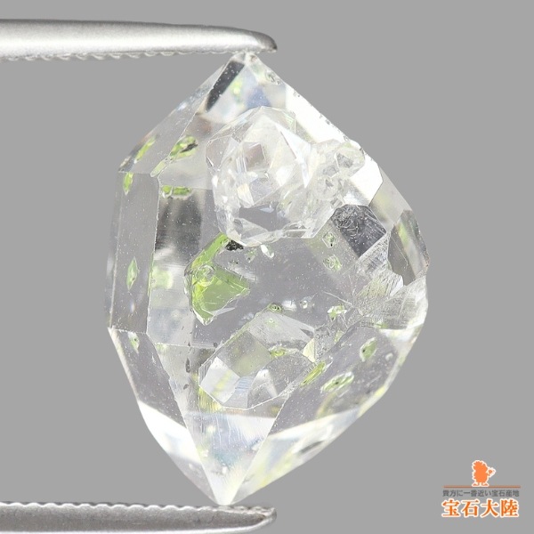 天然オイルインクォーツ 5.23ct 【動く気泡】 ラフ　パキスタン