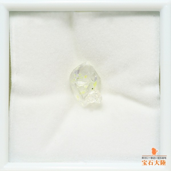 天然オイルインクォーツ 5.23ct 【動く気泡】 ラフ　パキスタン