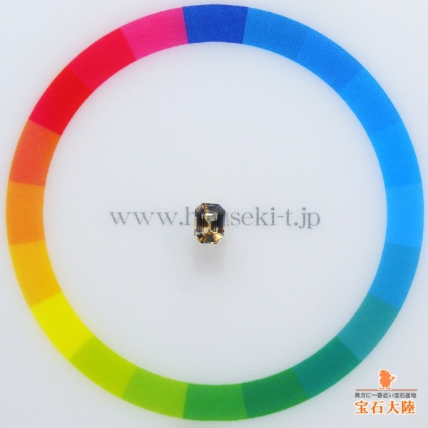 天然サファイア 0.37ct 【バイカラー】 マダガスカル