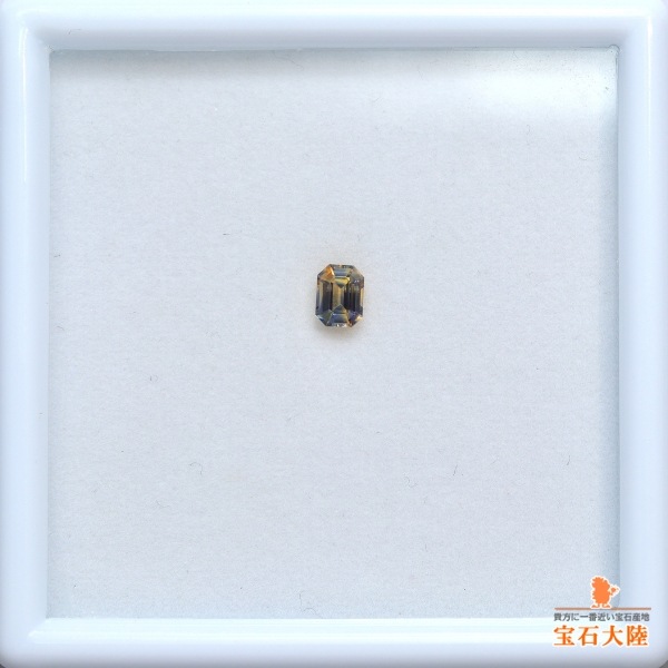 天然サファイア 0.37ct 【バイカラー】 マダガスカル