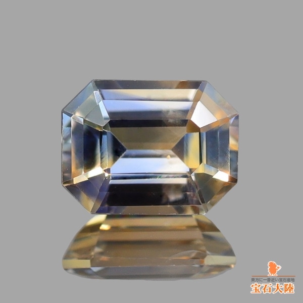 天然サファイア 0.37ct 【バイカラー】 マダガスカル