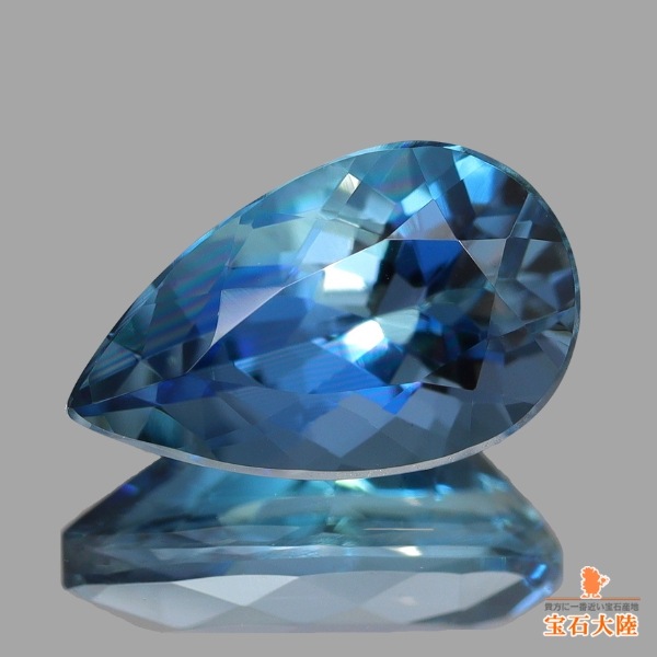 天然アクアマリン 1.07ct 【美濃色・サンタマリア】 ブラジル