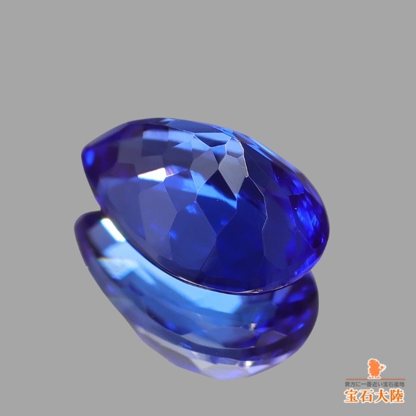 天然タンザナイト 0.51ct 【美濃色】 ペアシェイプ