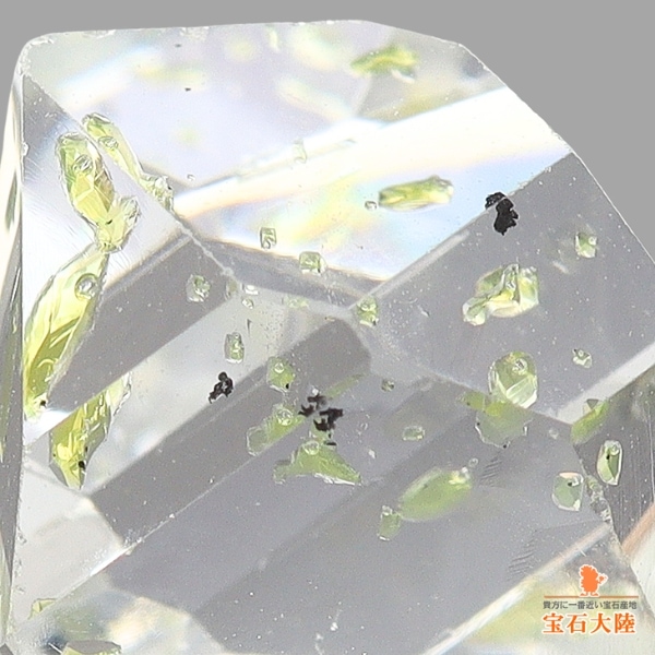 天然オイルインクォーツ 5.48ct 【動く気泡】 ラフ　パキスタン