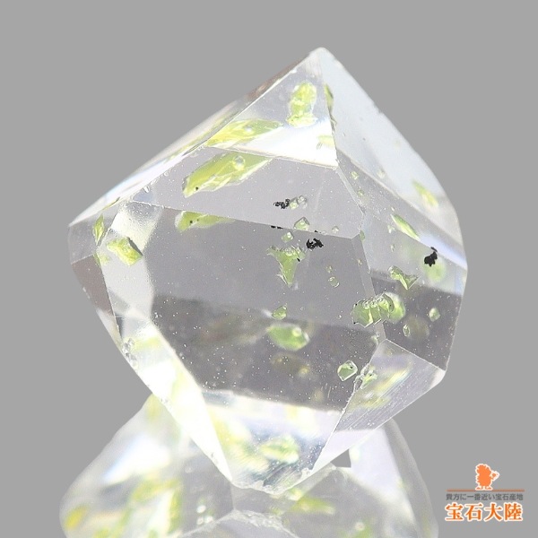 天然オイルインクォーツ 5.48ct 【動く気泡】 ラフ パキスタン