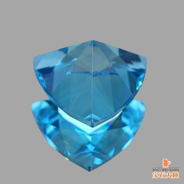 【ジルコン】 天然ジルコン 1.06ct 【極輝トリリアント】ドイツカット マラウイ