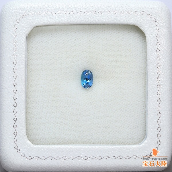 天然アクアマリン 0.53ct 【サンタマリア・非加熱】 ブラジル・Tatu産