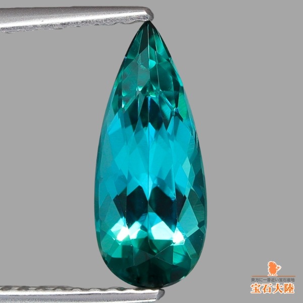 天然トルマリン 1.68ct 【ラグーンブルー】美品 ナミビア