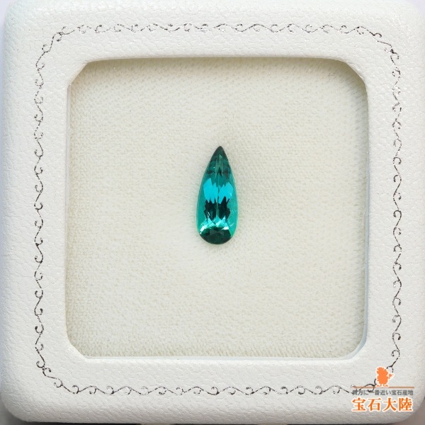 天然トルマリン 1.68ct 【ラグーンブルー】美品 ナミビア
