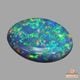 天然ブラックオパール 1.77ct 【傑作ブルーグリーン】ジェム品質