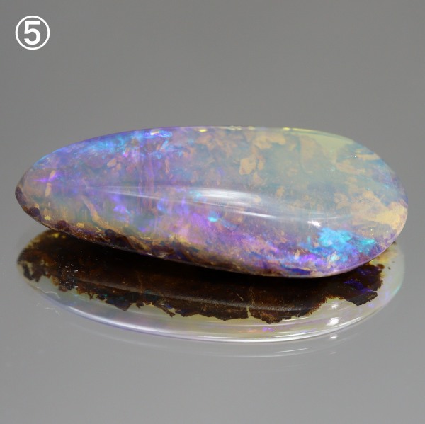 ボルダーオパール　ウッド 天然ボルダーオパール 12.93ct 【希少ウッド・美遊色】 コロイト産