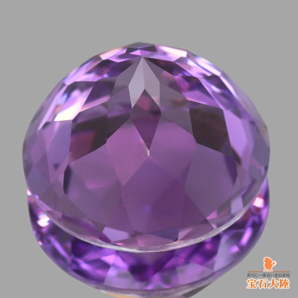 天然アメシスト 19.72ct 【ラウンド】 アフリカ