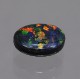 天然ブラックオパール 0.75ct 【レッドマルチ】 黒生地