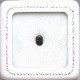 天然ブラックオパール 0.75ct 【レッドマルチ】 黒生地