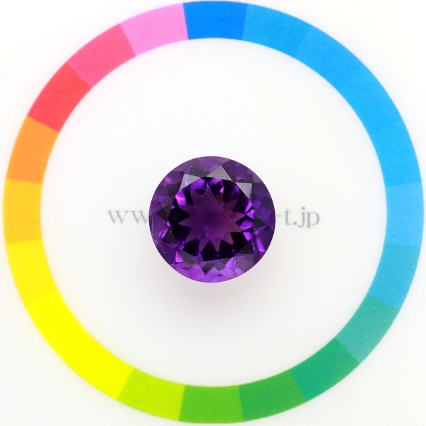 天然アメシスト 8.79ct 【美濃色】 アフリカ