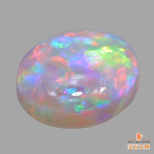 天然オパール 2.02ct 【パステル美遊色】 ライトニングリッジ