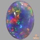 天然ブラックオパール 2.87ct 【美彩遊色】 トッピン！