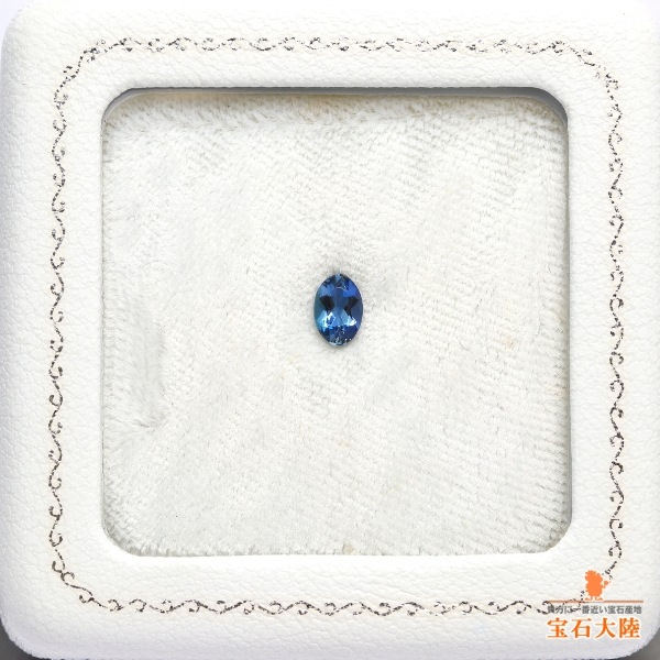 天然アクアマリン 0.38ct 【非加熱サンタマリア】 ブラジル・Tatu産