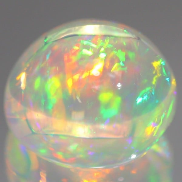 天然メキシコオパール 4.95ct 【美遊色】 ハイドーム