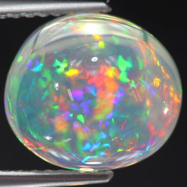 天然メキシコオパール 4.95ct 【美遊色】 ハイドーム