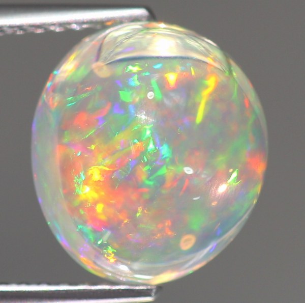 天然メキシコオパール 4.95ct 【美遊色】 ハイドーム