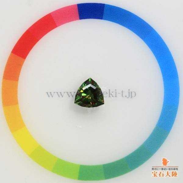 天然スフェーン 1.80ct 【極上グリーン】美品 パキスタン 日独