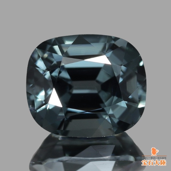 天然スピネル 1.02ct 【プラチナブラック】 ミャンマー