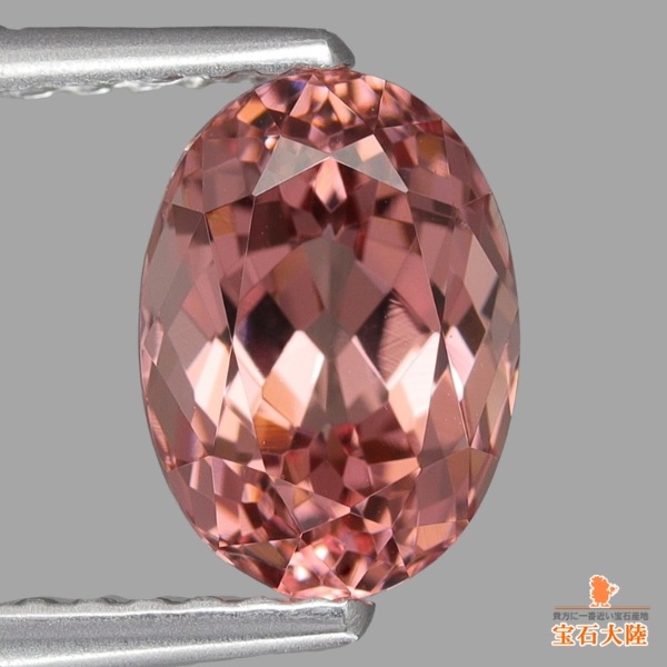 天然マラヤガーネット 1.85ct 【美カラーシフト】 タンザニア