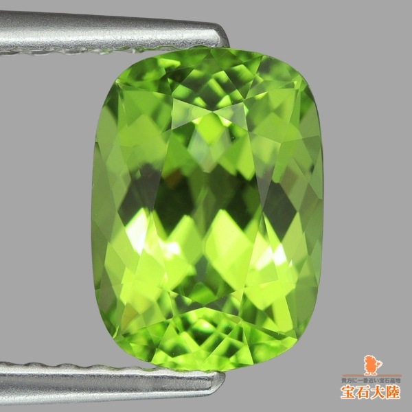 天然ペリドット 1.82ct 【オリーブグリーン】 ミャンマー・モゴック