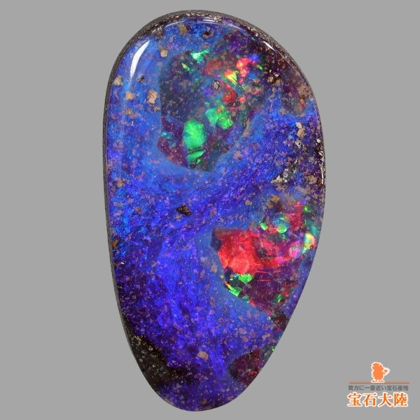 天然ボルダーオパール 4.95ct 【虹彩が舞う奇跡の結晶】