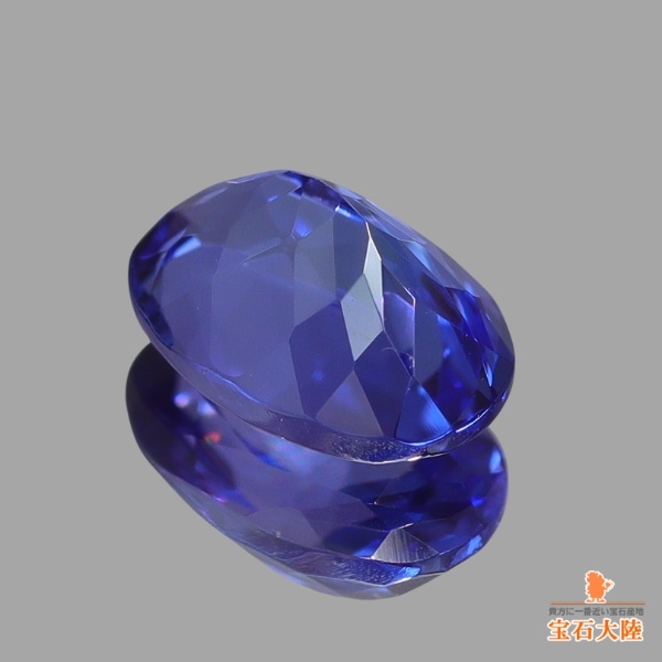 天然タンザナイト 0.74ct 【美濃色】 オーバル