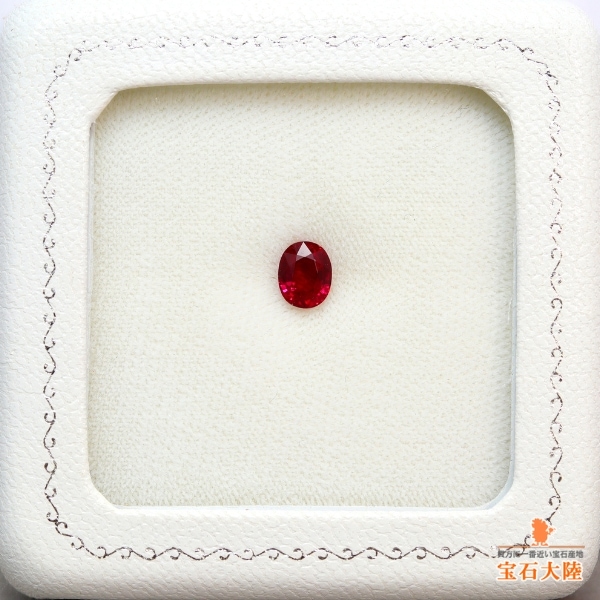 天然ルビー 1.12ct 【Pigeon's Blood】美品 ミャンマー GIA産地鑑別