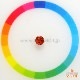 天然スペサルティンガーネット 0.87ct 【サンセットオレンジ】 ラウンド