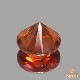 天然スペサルティンガーネット 0.87ct 【サンセットオレンジ】 ラウンド