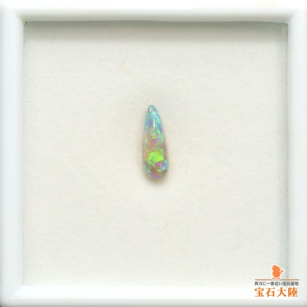 天然オパール 1.10ct 【グリーン遊色】 ライトニングリッジ