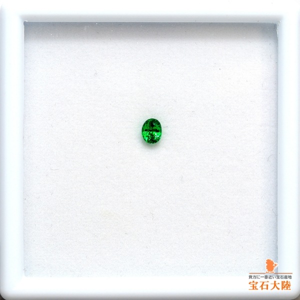 天然ツァボライトガーネット 0.28ct 【美発色】 タンザニア