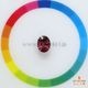 天然ロードライトガーネット 2.28ct 【コンケーブカット】 モザンビーク