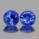 天然ブルーサファイア 0.99ct/2P 【スリランカ】 ペア ラウンド