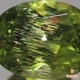 天然ペリドット 0.45ct 【隕石・レインボー】 パラサイト