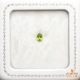 天然ペリドット 0.45ct 【隕石・レインボー】 パラサイト