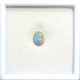 天然オパール 1.24ct 【輝くグリーン&オレンジ】 ライトニングリッジ