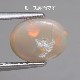天然オパール 1.24ct 【輝くグリーン&オレンジ】 ライトニングリッジ