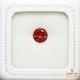 天然アンデシン 2.76ct 【美色レッド・10mm】 ラウンドカット
